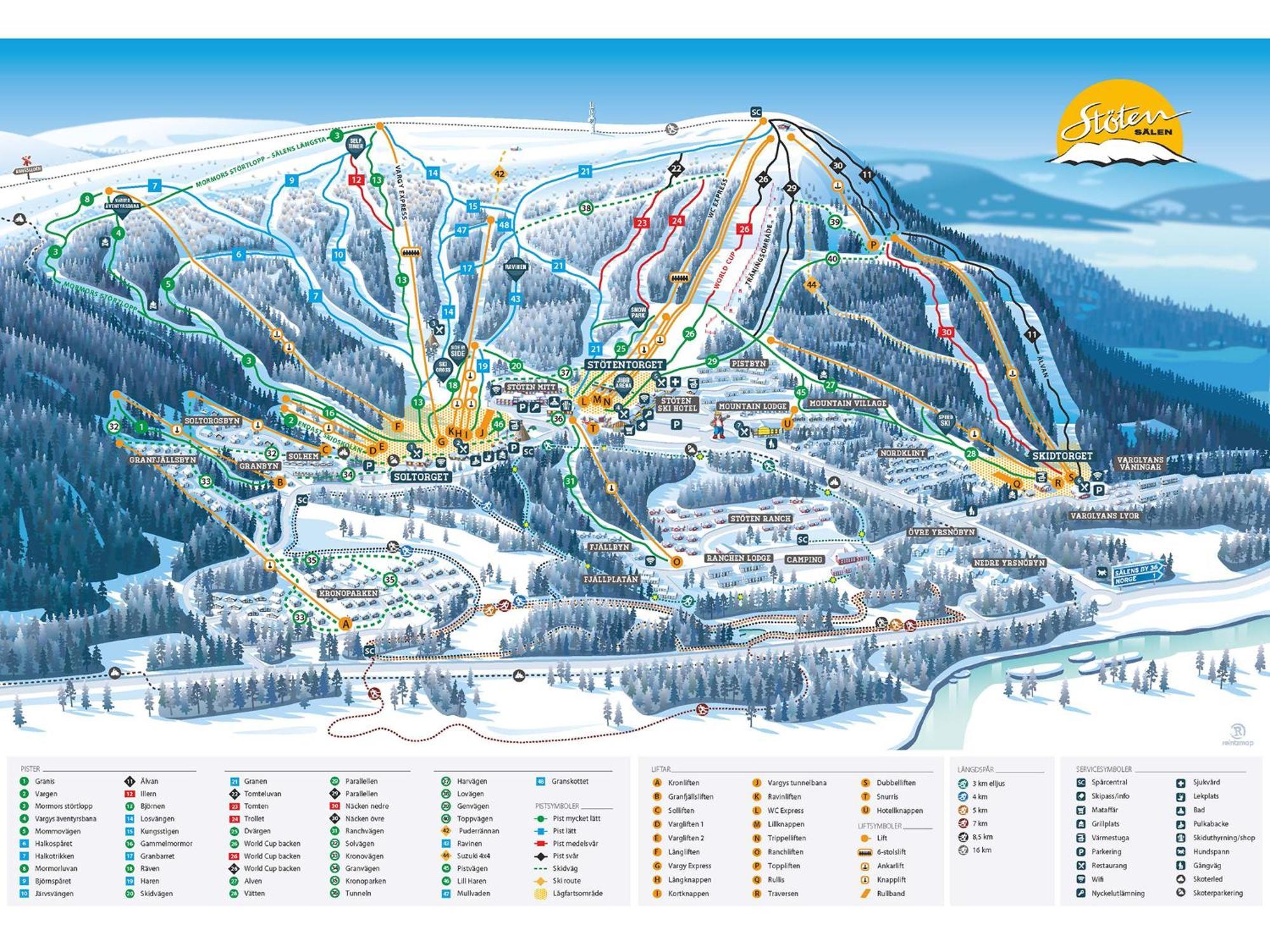 Stoten Ski Hotel Sälen Buitenkant foto